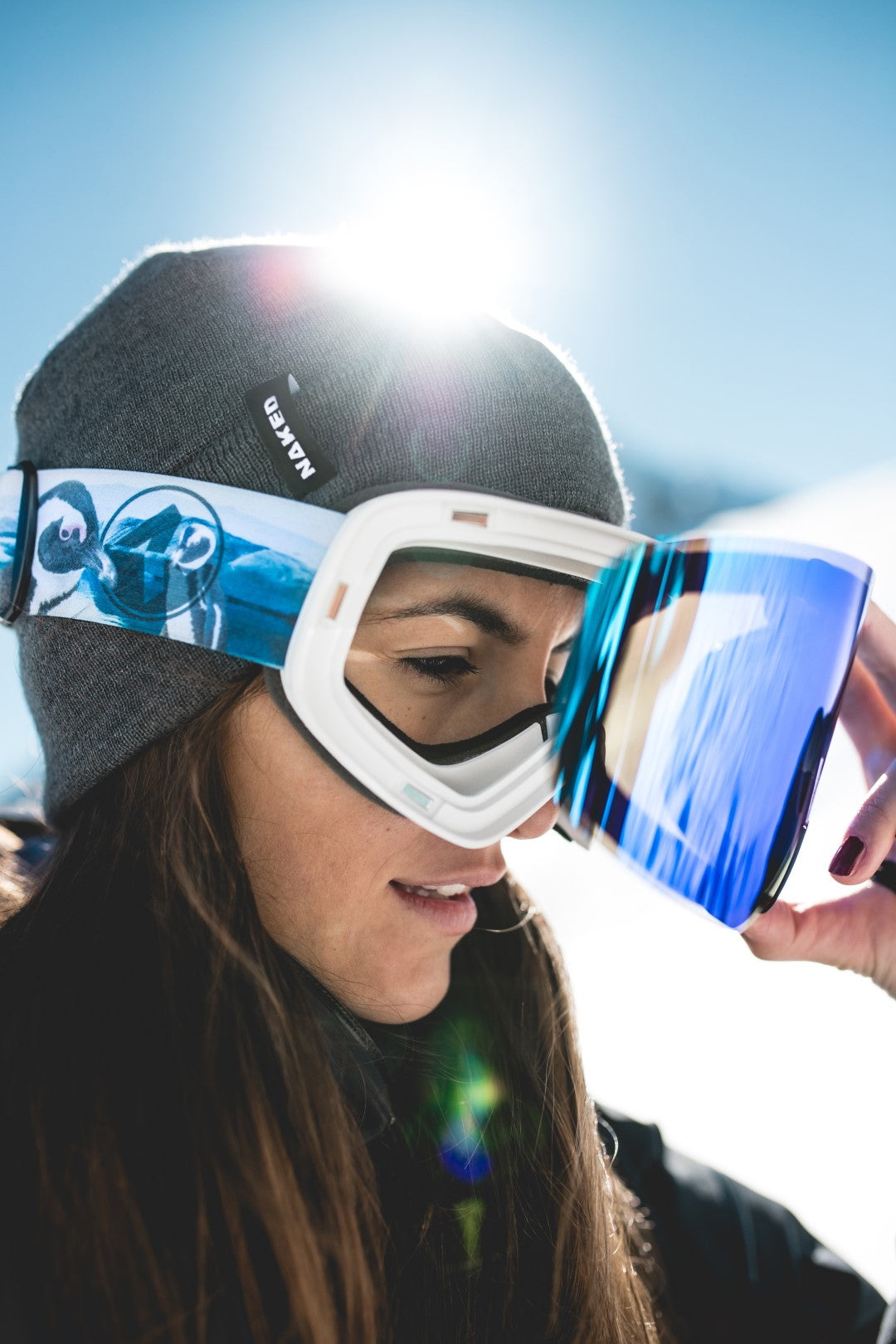 Skibrille Kratzer entfernen