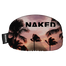 Die Brille von NAKED Optics zeigt eine Palmen-Silhouette bei Sonnenuntergang und den Schriftzug NAKED" auf der Oberseite und sorgt so für einen auffälligen, markanten Look.