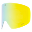 NAKED Optics gelb-blaues Verlaufsvisierglas mit CAT.2 Text unten rechts - perfekt als Ersatzgläser oder Schlechtwetterglas für Ihr Magnetwechselsystem.